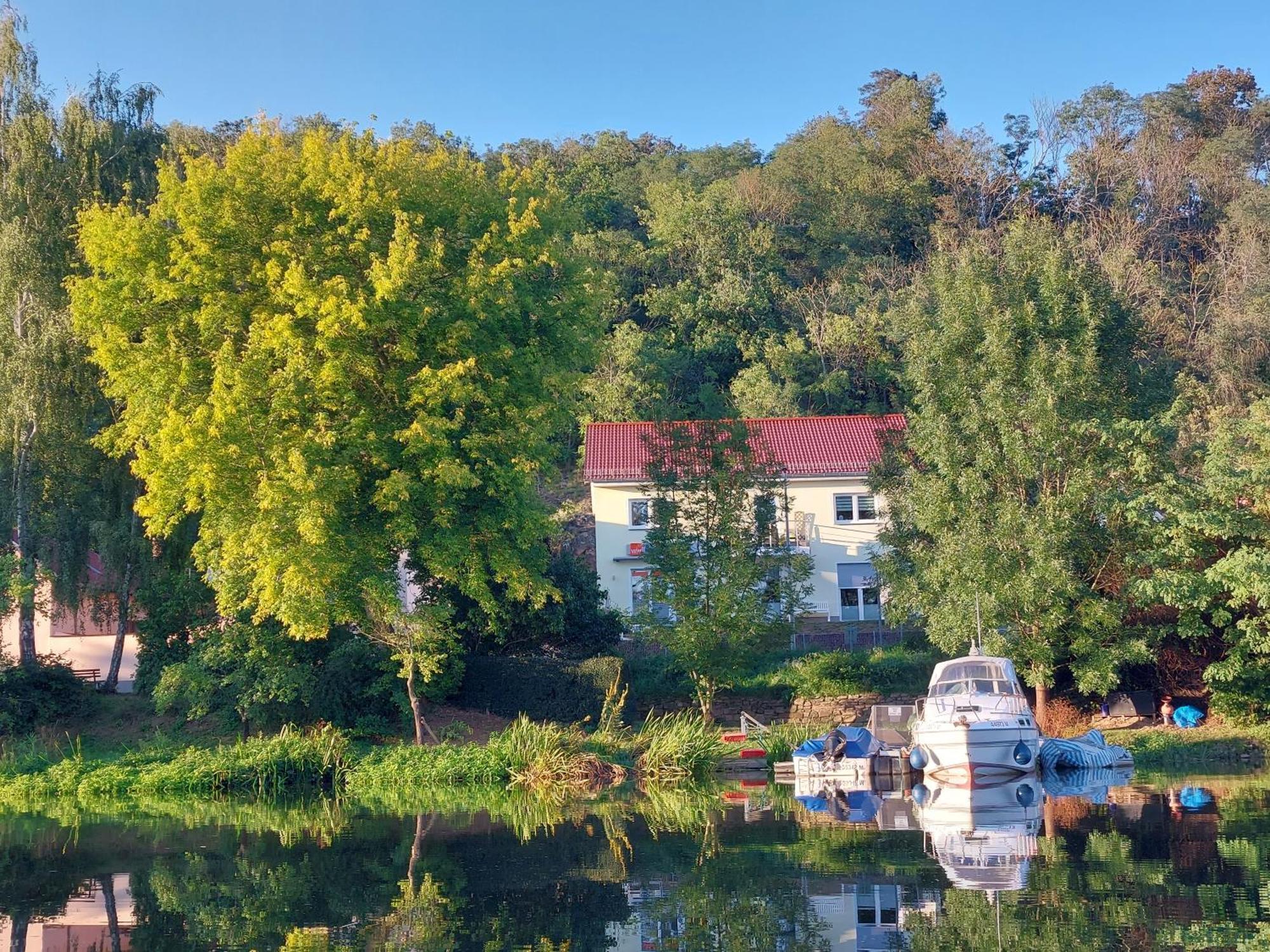 Ferienhaus Saaleblick Wettin Экстерьер фото
